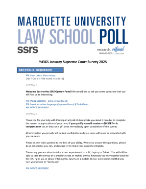 US Supreme Court Survey 2025