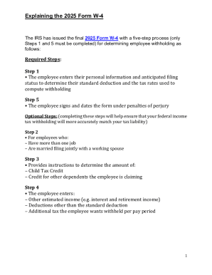 2025 Form W-4