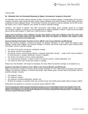 Affordable Care Act Information Reporting