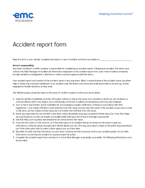 Accident Report Form