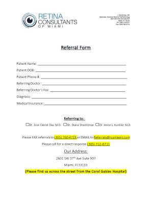 Referral Form