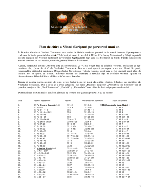 Orthodox Bible Reading Plan