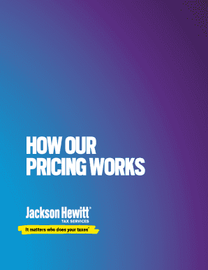 US Federal Tax Form Pricing Guide