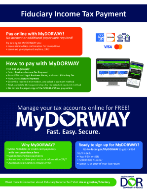 SC1041-V Fiduciary Income Tax Payment Voucher