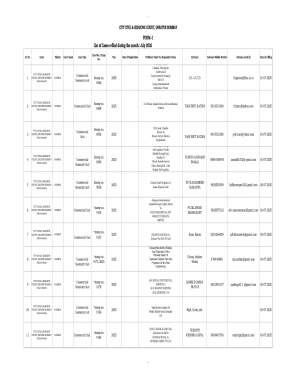 Court Case Filing Form