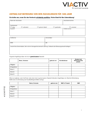 German Health Insurance Exemption Application