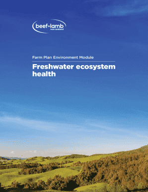 Freshwater Ecosystem Health Farm Plan
