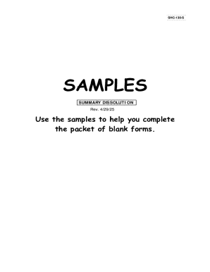 California Judgment of Dissolution and Notice of Entry