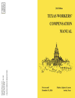 2024 Texas Workers' Compensation Manual