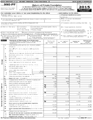 Form 990-PF 2015