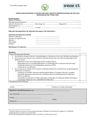 Rwandan Land Request Form