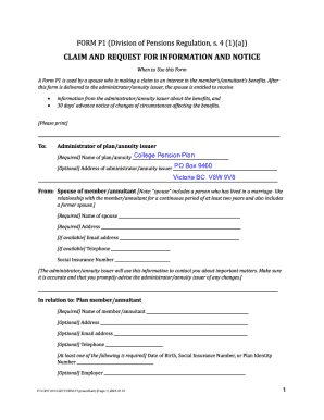 PC/CPP 2013-027 Form P1