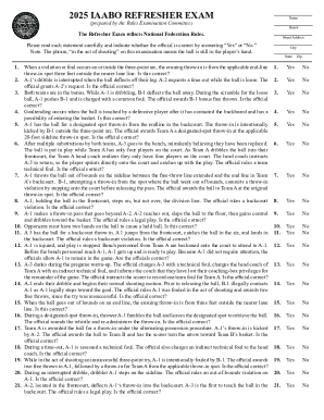 2025 IAABO Refresher Exam