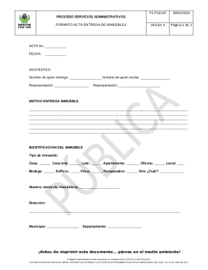 Property Delivery Act Form