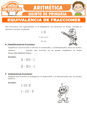 Math Worksheet on Fractions