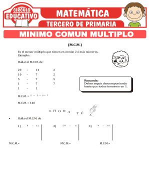 Math Worksheet