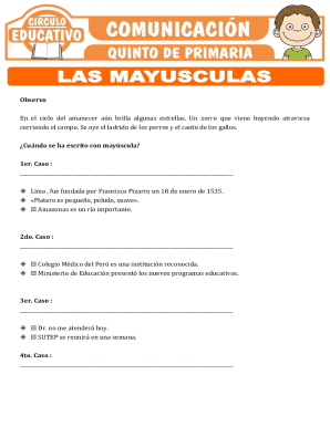 Spanish Language Exercise