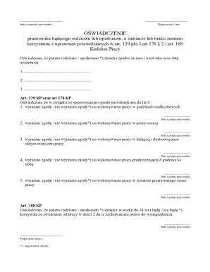 Employee Parental Consent Form