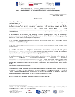 Parent Legal Guardian Affidavit