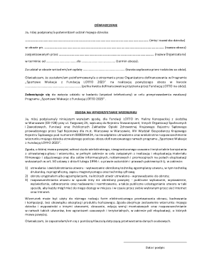 Child Camp Participation and Image Consent Form