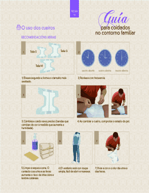 FICHA 16 Cueiros Usage Recommendations