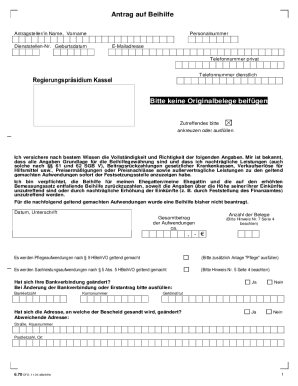 German Public Sector Subsidy Application