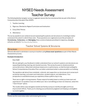 NYSED Teacher Survey