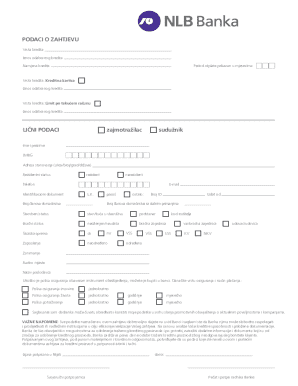 Credit Application Form