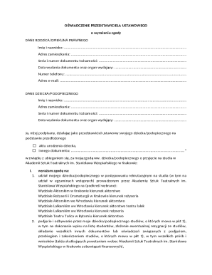 Legal Guardian Consent Form