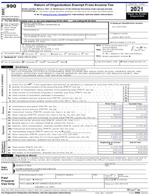 Form 990 2021