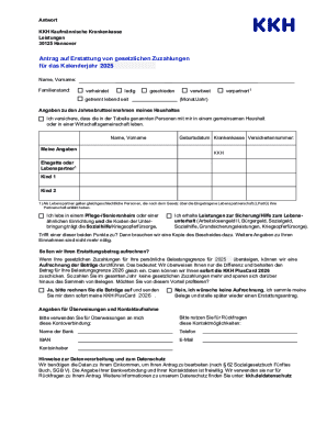 KKH Reimbursement Claim Form