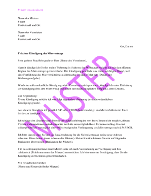 Fristlose Kündigung des Mietvertrags