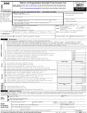 IRS Form 990 2021