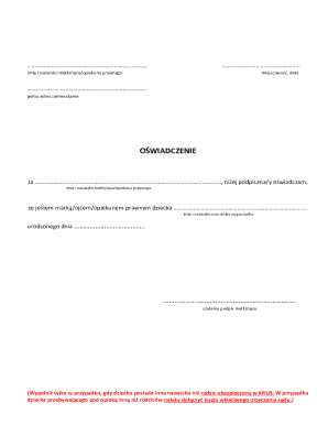 Parent Legal Guardian Consent Form