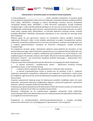 Consent Form for Image Use