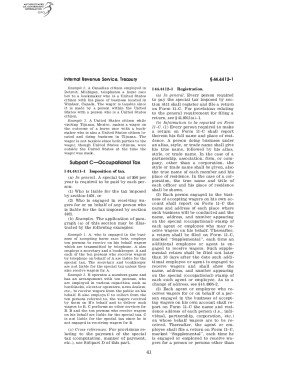 IRS Form 11-C Registration