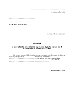 Employee Request for Parental Leave