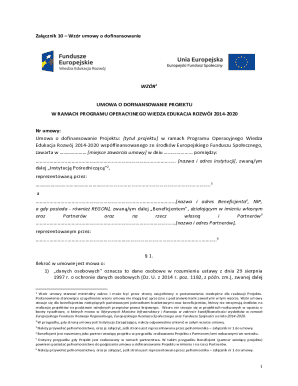 Poland Project Funding Agreement