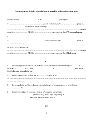Residential Lease Agreement