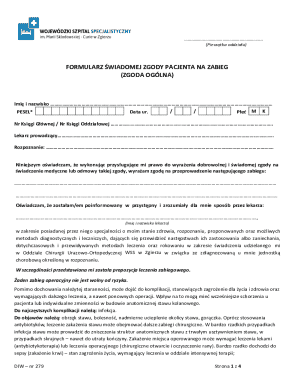 Medical Consent Form