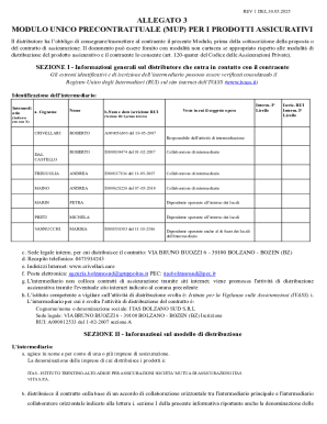 Italian Insurance Pre-Contractual Module