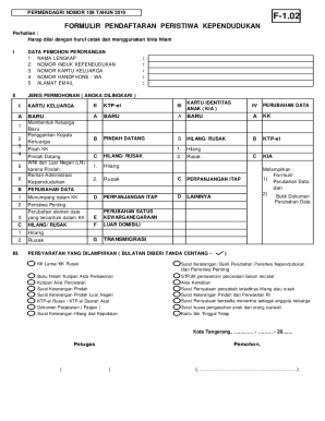 Indonesian Population Event Registration Form