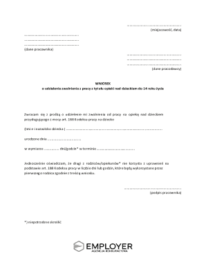 Poland Parental Leave Request Form