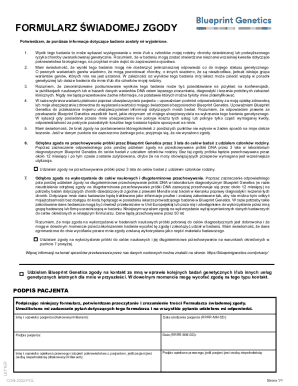 Genetic Testing Consent Form