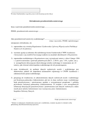 Legal Guardian Consent Form