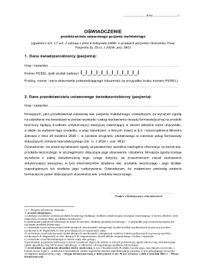 Medical Consent Form for Emergency Contraception