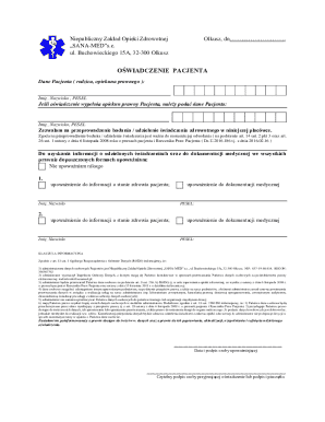 Patient Consent Form