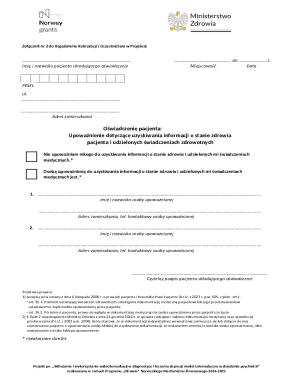 Patient Authorization Form