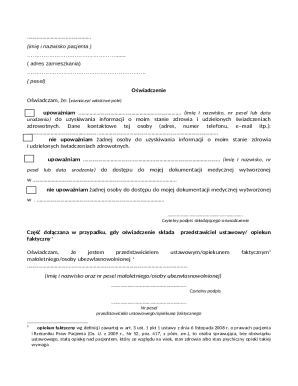 Medical Consent Form