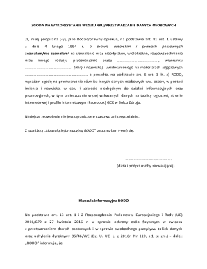 Consent for Image Use and Data Processing